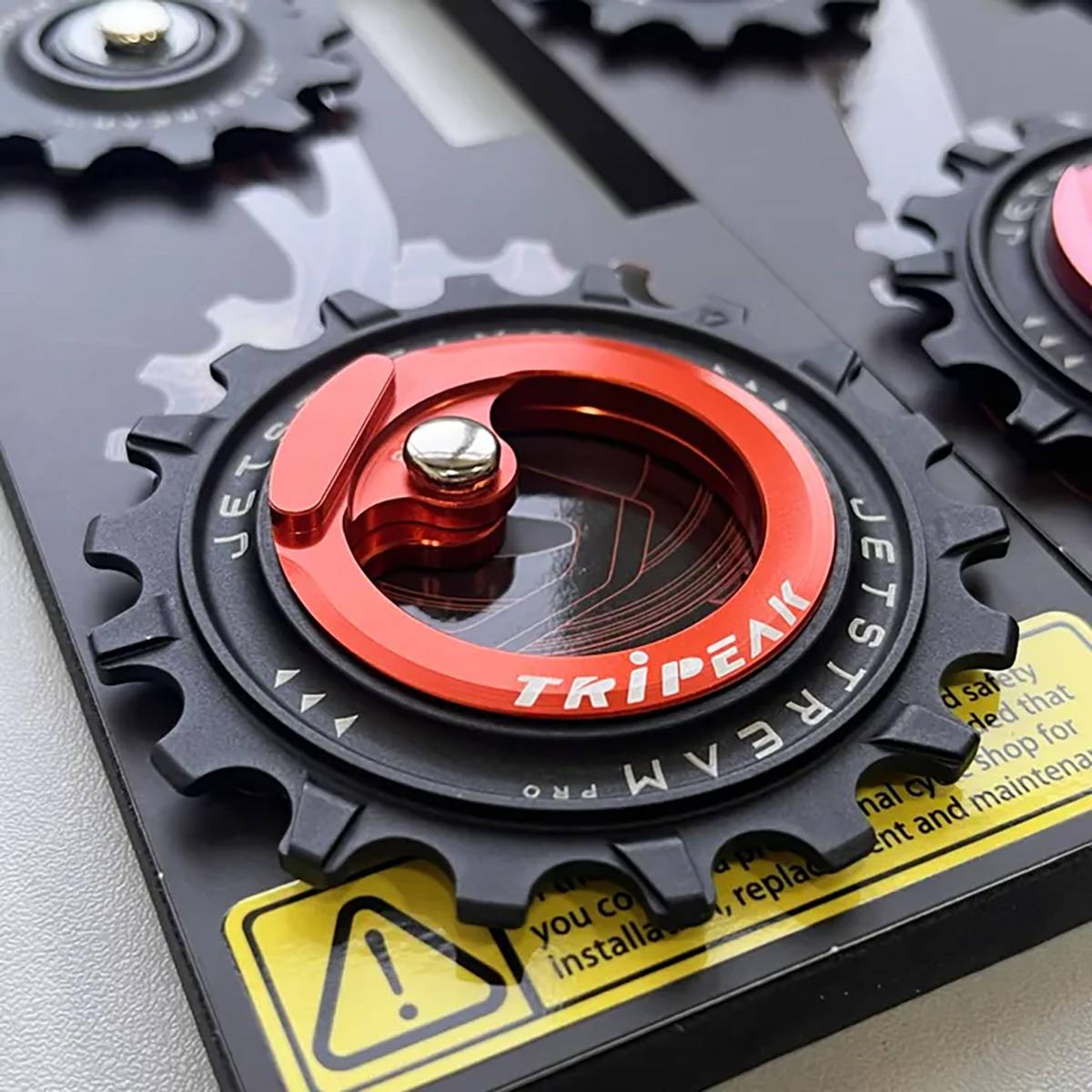 パーツ TRIPEAK Pulley Jetstream Tripeak OSPW Jetstream Pro Derailleur Pulley Cage Kit, Ceramic