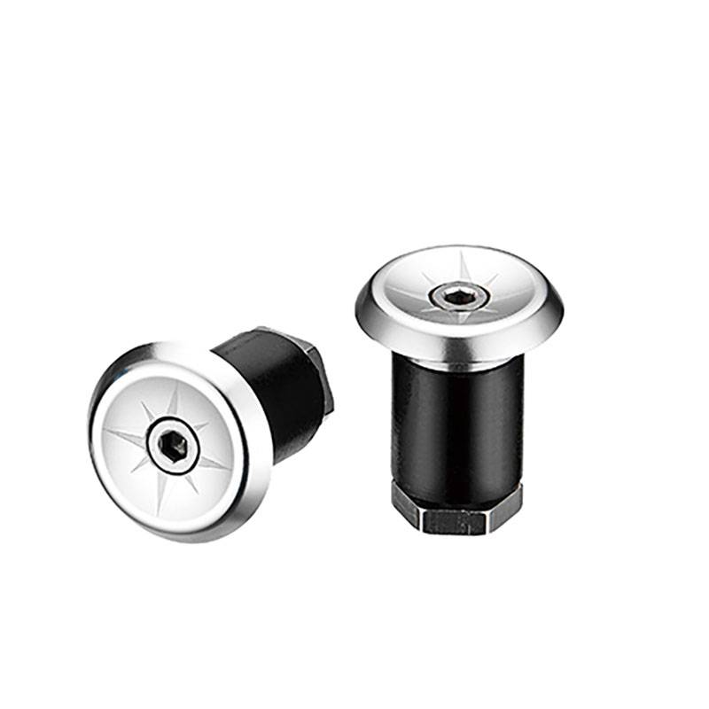 CICLOVATION Lock In UFO Handlebar Ends, Black - View #8